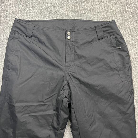 Columbia Pants Womens XL Black Snowboard Ski Omni-Tech Waterproof - Picture 2 of 6
